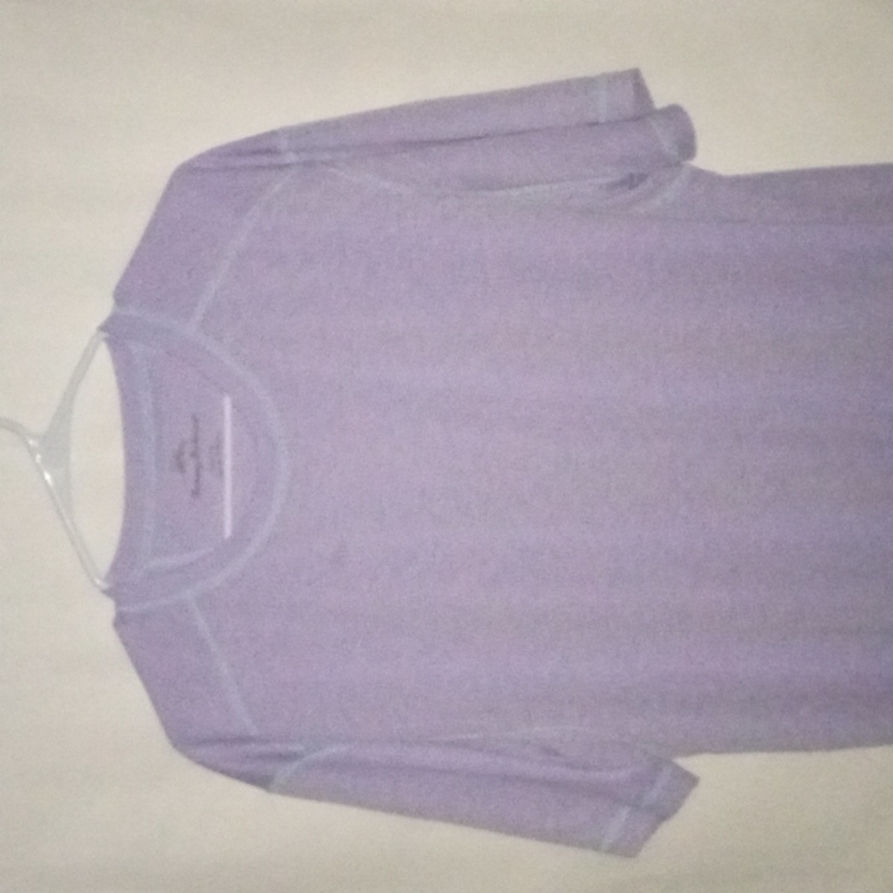 Men's Lilac Tommy Bahama Textured Crew Neck Short Sleeved T Shirt Size XL